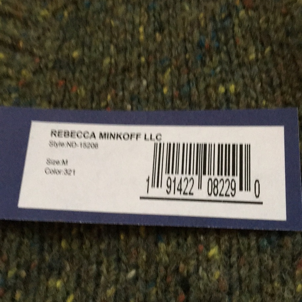Rebecca Minkoff v neck, cold shoulder sweater M - Picture 5 of 9